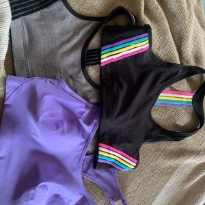3 sports bras